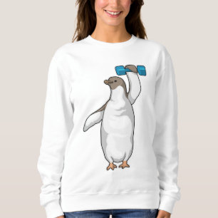 Penguin Fitness Dumbbell Sweatshirt