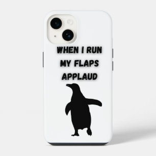 penguin flaps applaud inappropriate embarrassing iPhone 14 case
