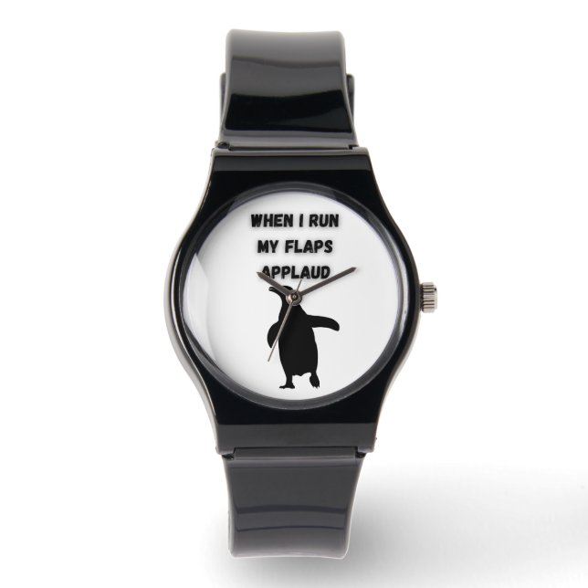 penguin flaps applaud inappropriate embarrassing watch (Front)