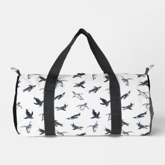 Penguin Flight Squad | Ocean Art Design Duffle Bag