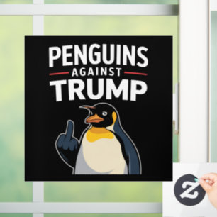 Penguin Flippers Up Resist Penguins Against Trump