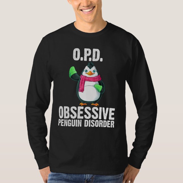 Penguin For Men Women Bird Aquatic Winter Animal T-Shirt (Front)