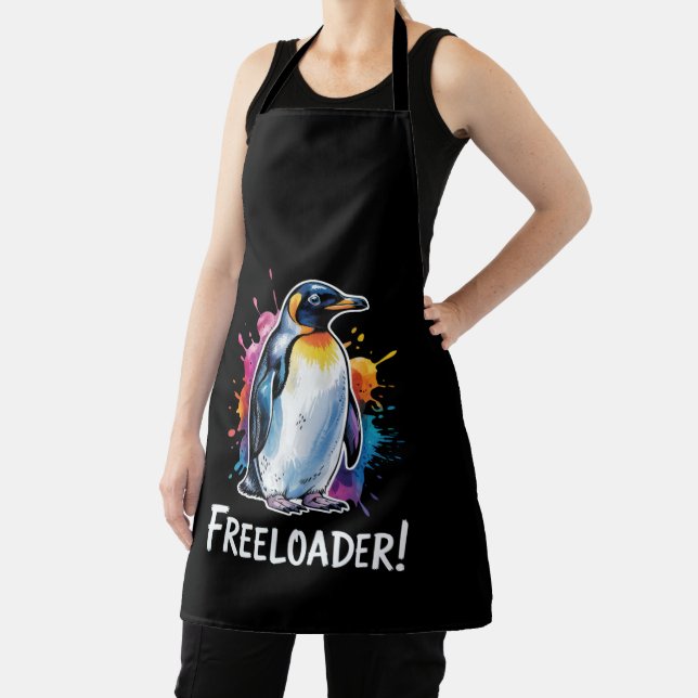 Penguin Freeloader Resist Politics Apron (Insitu)