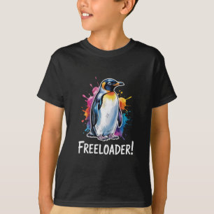 Penguin Freeloader Resist Politics T-Shirt