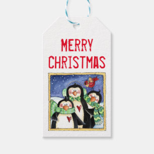Penguin Friends Gift Tags