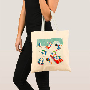 Penguin Fun Tote Bag