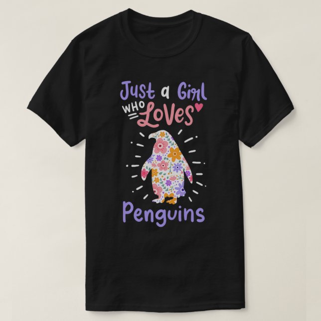 Penguin Gift  T-Shirt (Design Front)