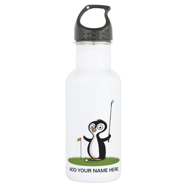 Penguin Golf 532 Ml Water Bottle (Front)