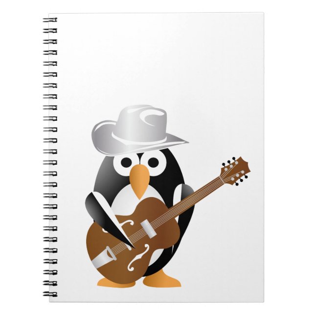 Penguin guitarist notebook (Front)
