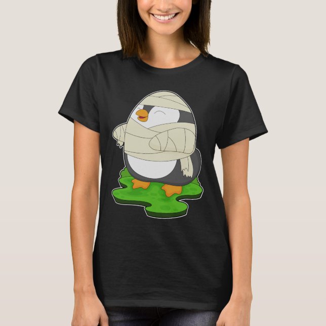 Penguin Halloween Mommy T-Shirt (Front)