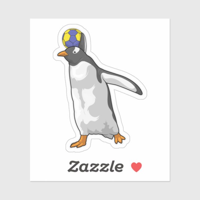 Penguin Handball player Handball (Sheet)