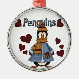 Penguin Heart Keepsake Ornament