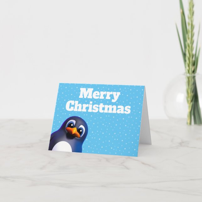 Penguin Holiday Card (Front)