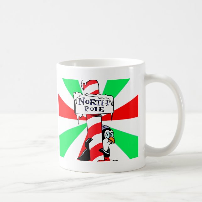 Penguin Holiday Mug (Right)