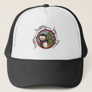Penguin Holiday T-shirts and Gifts Trucker Hat