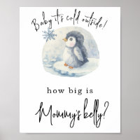 Penguin - How big is Mummy's belly
