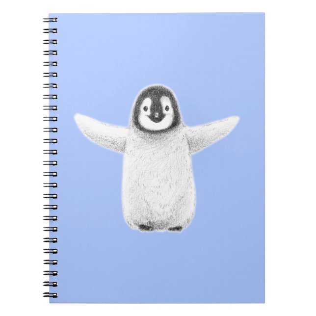Penguin Hug Notebook (Front)