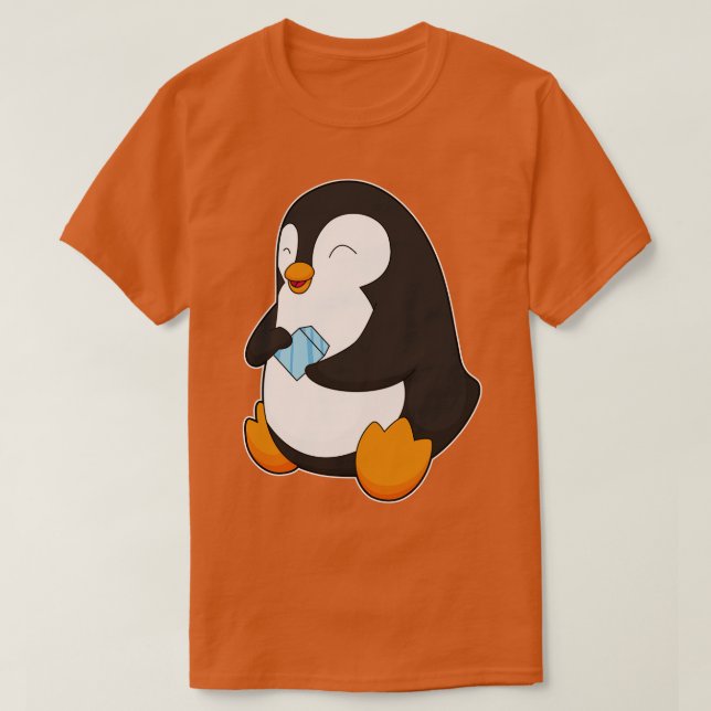 Penguin Ice cubes T-Shirt (Design Front)