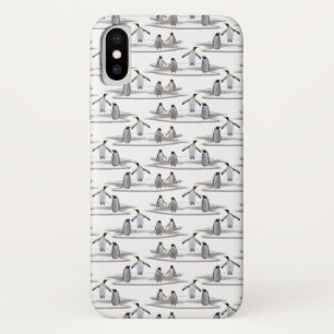 Penguin Iceberg Party iPhone X Case(choose colour) Case-Mate iPhone Case
