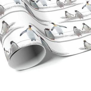 Penguin Iceberg Party Wrapping Paper(choose Paper
