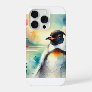Penguin in Harmony with Nature 030924AREF121 - Wat iPhone 15 Pro Case