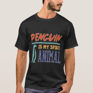 Penguin Is My Spirit Animal Cute Penguin  08 T-Shirt