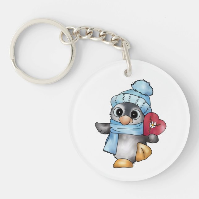 penguin key ring (Front)