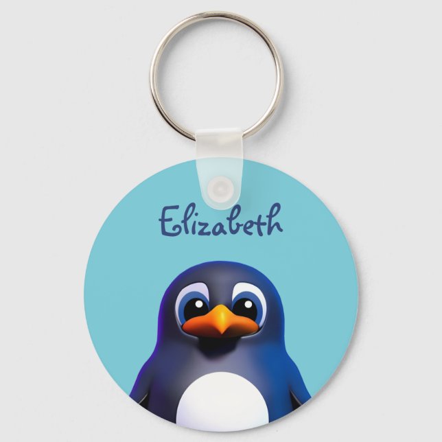 Penguin Key Ring (Front)