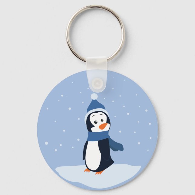 Penguin Key Ring (Front)