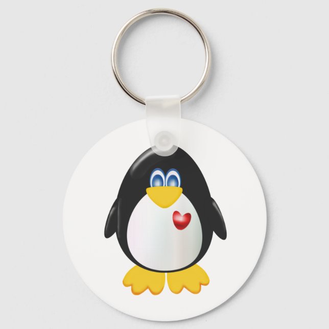 Penguin Key Ring (Front)