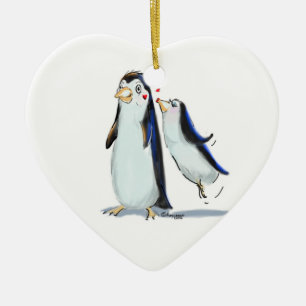 PeNgUiN KiSs Ceramic Tree Decoration