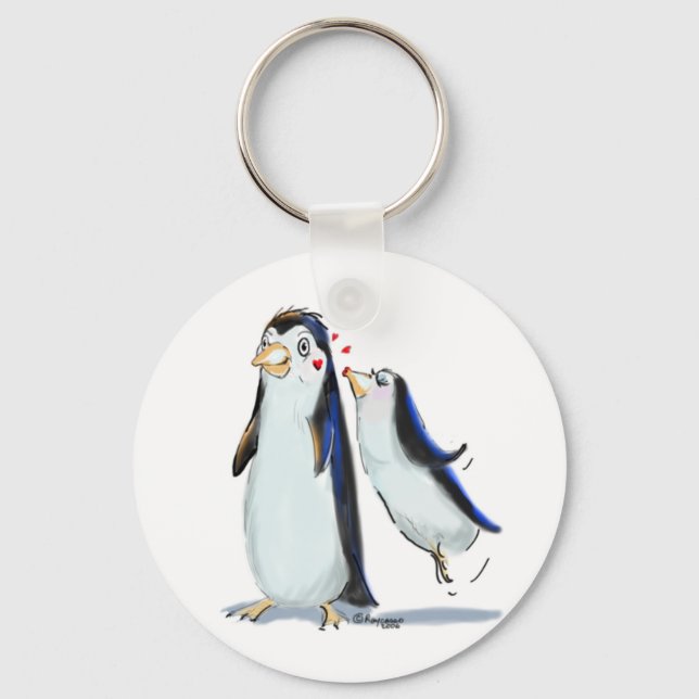 PeNgUiN KiSs Key Ring (Front)