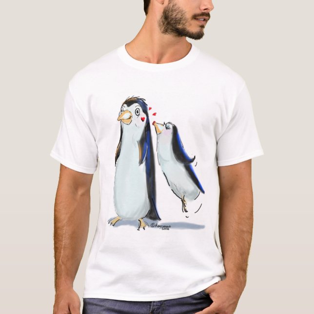PeNgUiN KiSs T-Shirt (Front)
