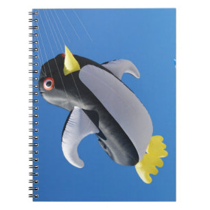 Penguin Kite Notebook