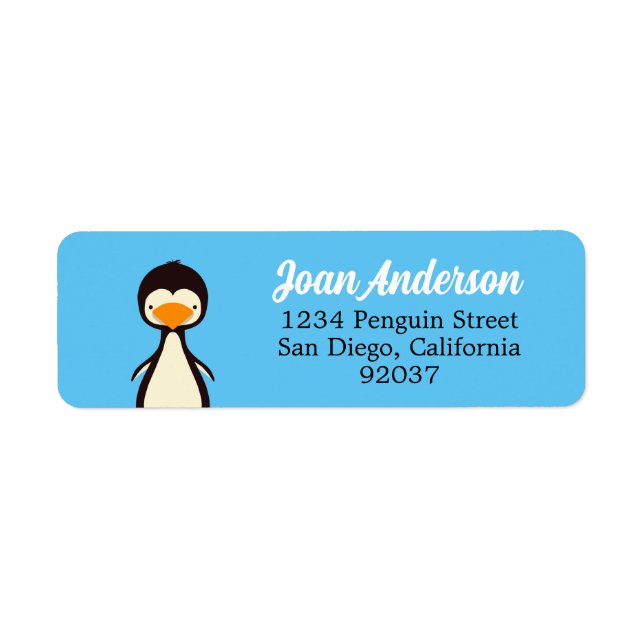 Penguin Label (Front)