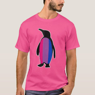 Penguin Lgbt  Awareness Penguin Bisexual Penguin L T-Shirt