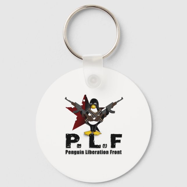 Penguin Liberation Front Key Ring (Front)