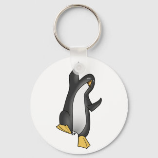 penguin linux tux image key ring