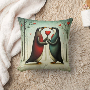 Penguin Love 2 Cushion