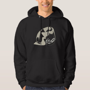 Penguin love in contrast hoodie