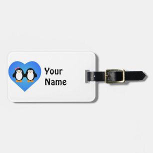 Penguin Love Luggage Tag