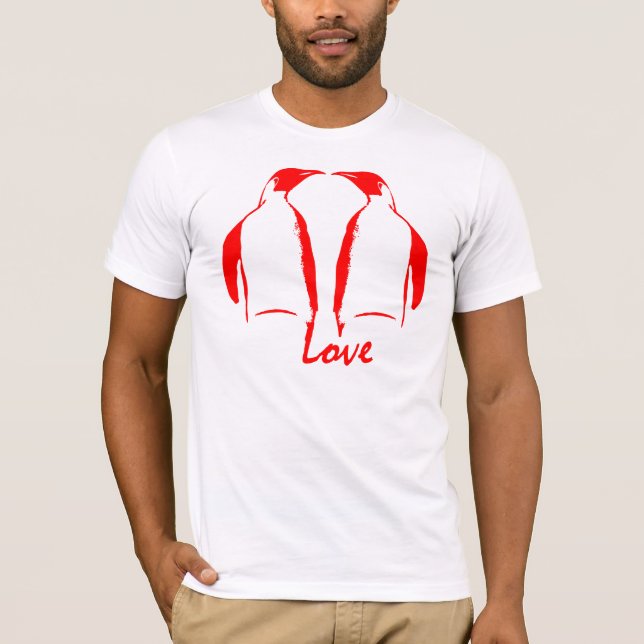 Penguin Love T-Shirt (Front)