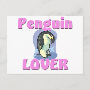 Penguin Lover Postcard