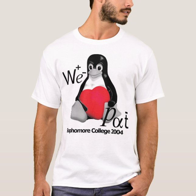 Penguin loves Pat T-Shirt (Front)