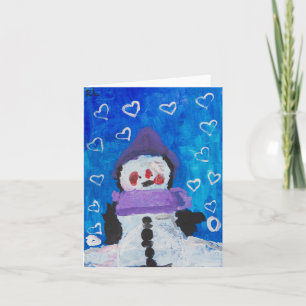 Penguin Loves Winter Card 