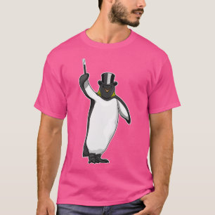 Penguin Magician Magic wand T-Shirt
