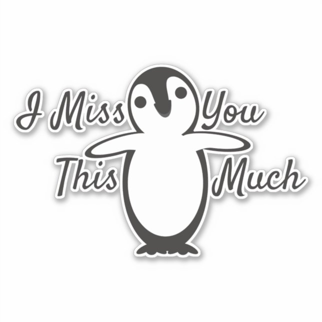 Penguin miss you this much (Front)