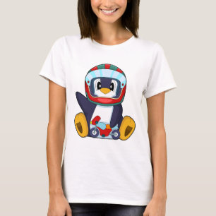 Penguin Motorcycle T-Shirt