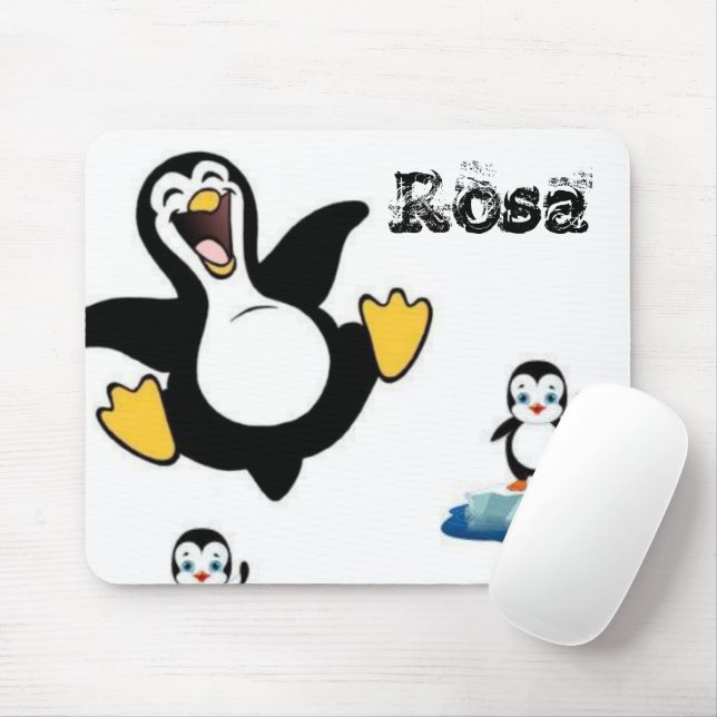 Penguin Mouse Pad! Pad (With Mouse)