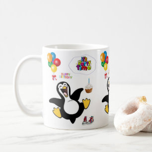 Penguin Mug Happy Birthday Mug